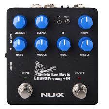 Pedal Guitar Nux MLD Bass Preamp + DI NBP-5 - Melvin Lee Davis Signature Bass Preamp + DI - Liri Mus