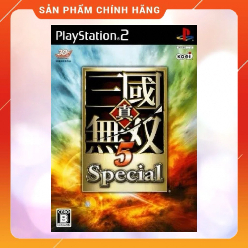 Đĩa Game PS2 Dynasty Warriors 5 Special Nhật Full Box