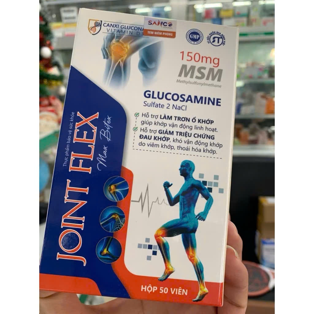 Viên uống dưỡng khớp JOINT FLEX max bitex hộp 50 viên