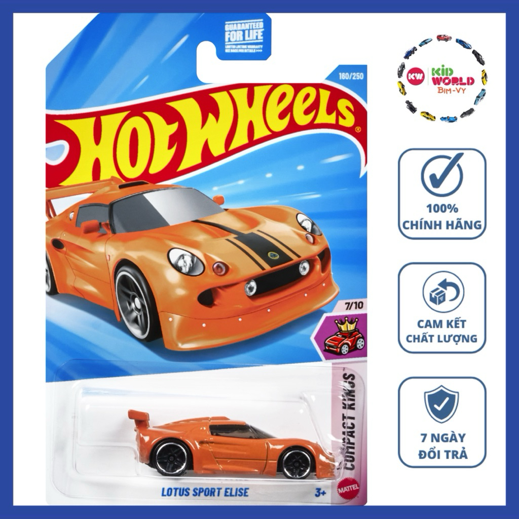 Xe mô hình Hot Wheels basic Lotus Sport Elise JJK07.