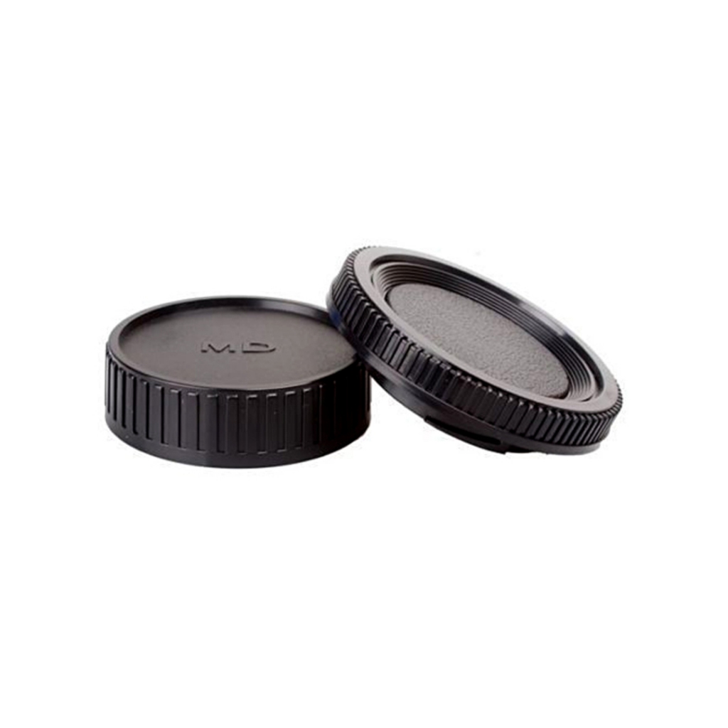 Nắp Đuôi Lens Minolta Và Nắp Body Máy Ảnh Ngàm MD (Minolta MD Mount)