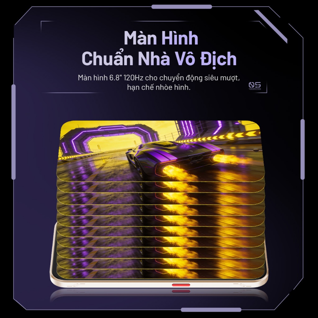 [Siêu Phẩm Giá Sốc] Điện thoại gaming Nubia Neo 5 5G I Chip Unisoc T9300 I Pin Kép 6050mAh sạc 45W I 2 Triggers Gaming | BigBuy360 - bigbuy360.vn
