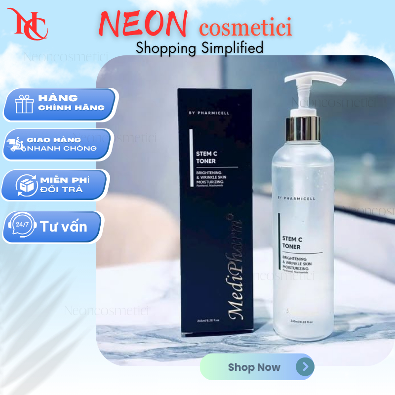 Toner Medipharm Stem C- Cải thiện hàng rào bảo vệ da cho nữ
