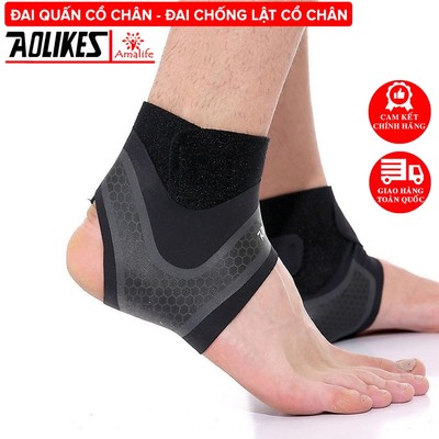 Đai Chống Lật Cổ Chân Đá Bóng, Băng Quấn Cổ Chân Bảo Vệ Mắt Cá Chân, Cổ Chân Khi Chơi Thể Thao, Tập Gym Aolikes AL7130