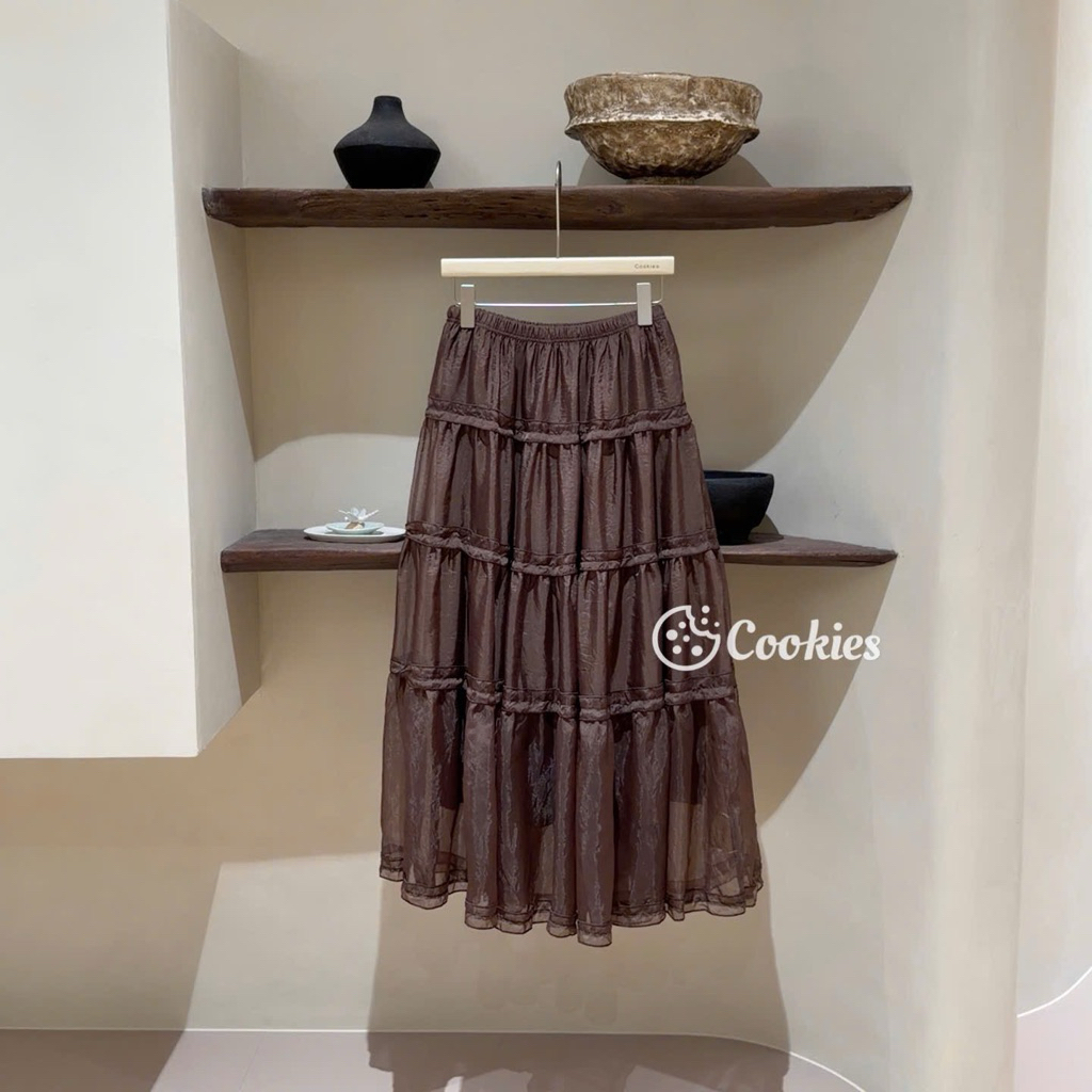 [Pre oder] 𝐑𝐨𝐲𝐞𝐞 𝐜𝐥𝐨𝐬𝐞𝐭 | CHÂN VÁY TƠ PAMI CHUẨN QCCC L1 FREESIZE