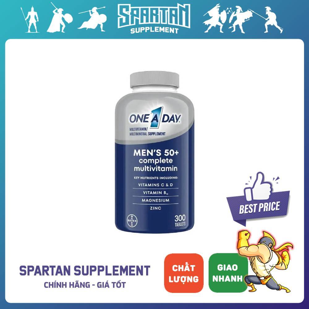 One A Day Men 50+ Complete Multivitamin