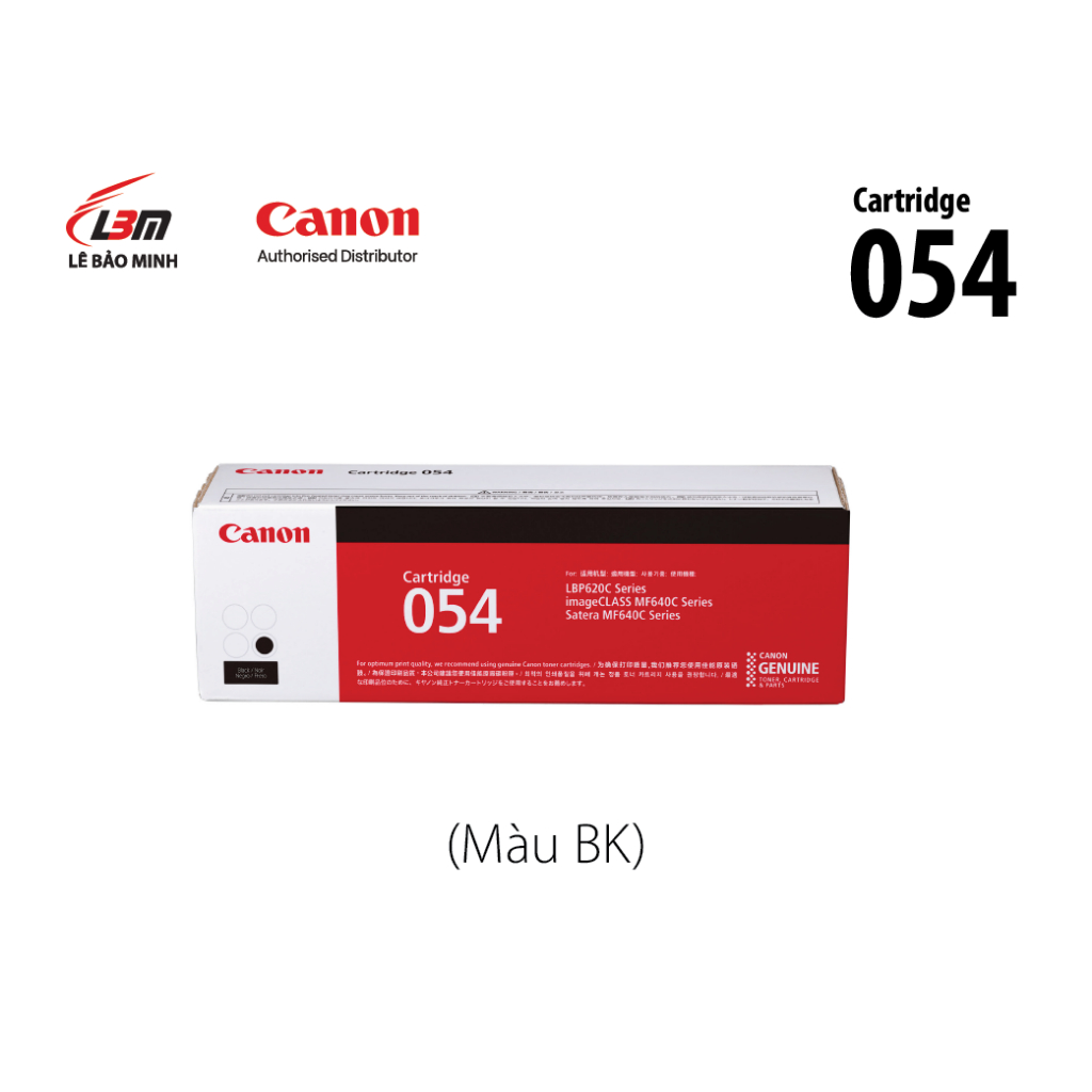 Mực In Cartridge Canon 054 (dành cho LBP 621Cw/ 623Cdw/ MF641Cw/ 643Cdw/ 645Cx)