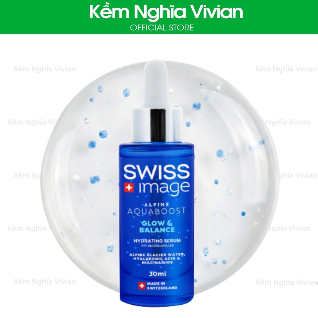 Serum dưỡng âm chuyên sâu & sáng da Swiss Image 30ml