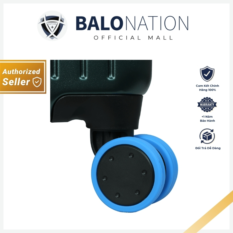 [CHÍNH HÃNG] Bộ 8 vòng cao su bảo vệ bánh xe vali STARGO Mollis - Silicone co giãn giảm tiếng ồn, dễ
