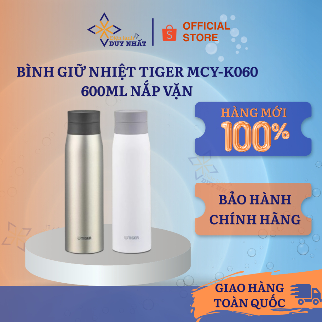 Bình Giữ Nhiệt Tiger MCY-K060 600mL Nắp Vặn