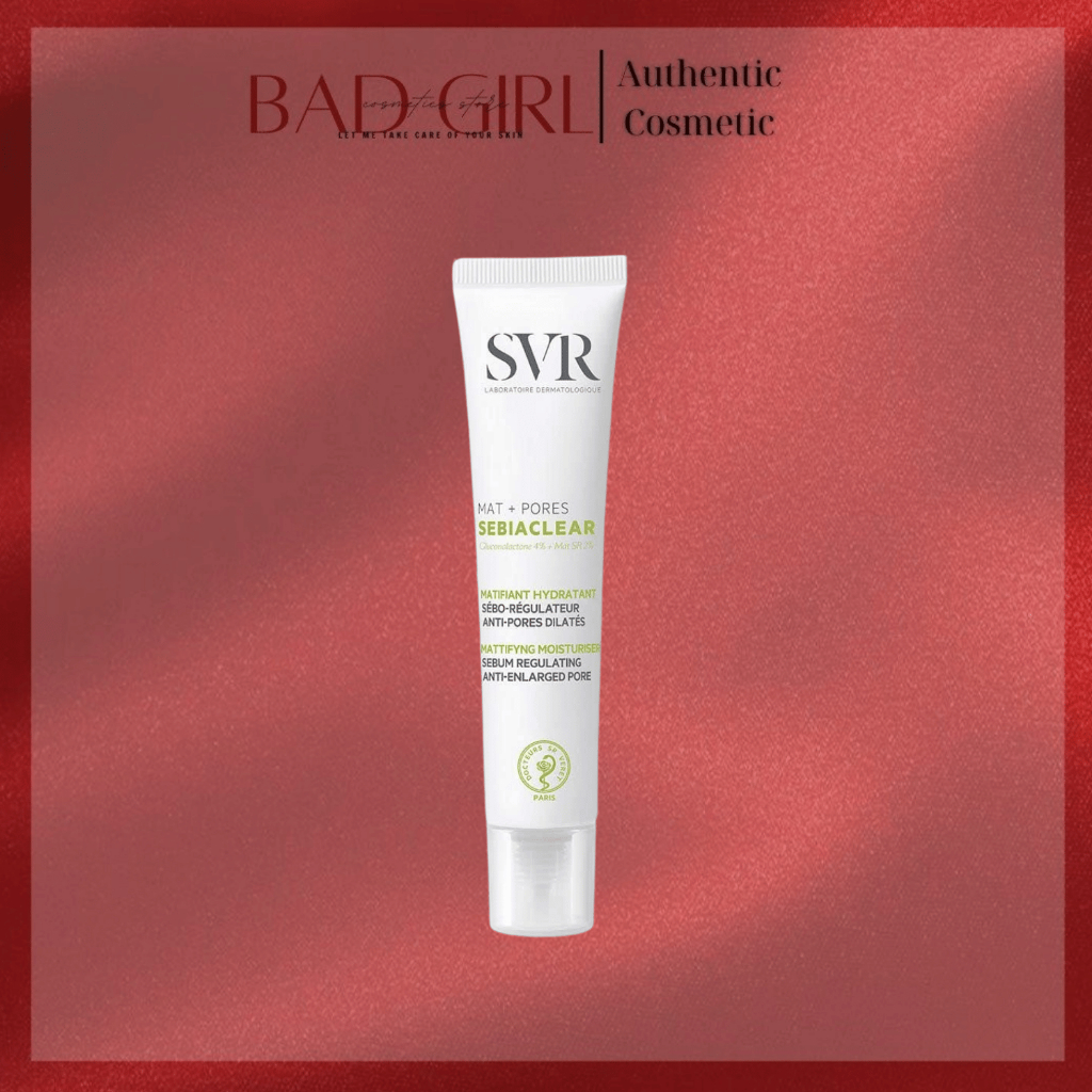 Kem Dưỡng Hỗ Trợ Kiềm Dầu, Se Nhỏ Lỗ Chân Lông Sebiaclear Mat + Pores 40ml SVR | BigBuy360 - bigbuy360.vn