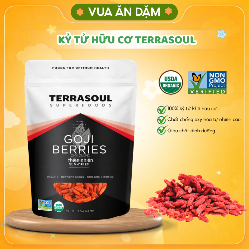 KỶ TỬ HỮU CƠ TERRASOUL / GREEN NATURE phù hợp cho bé và cả nhà