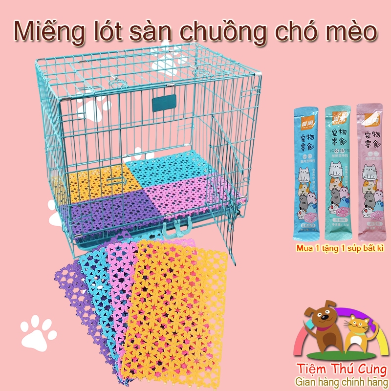 Tấm lót sàn cho chó mèo loại nhỏ, dẻo, bền chắc chắn