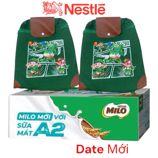 (Mua 1 Thùng Tặng 2 Balo A2) Sữa Mát Milo A2 180ML (48hộp x 180ML