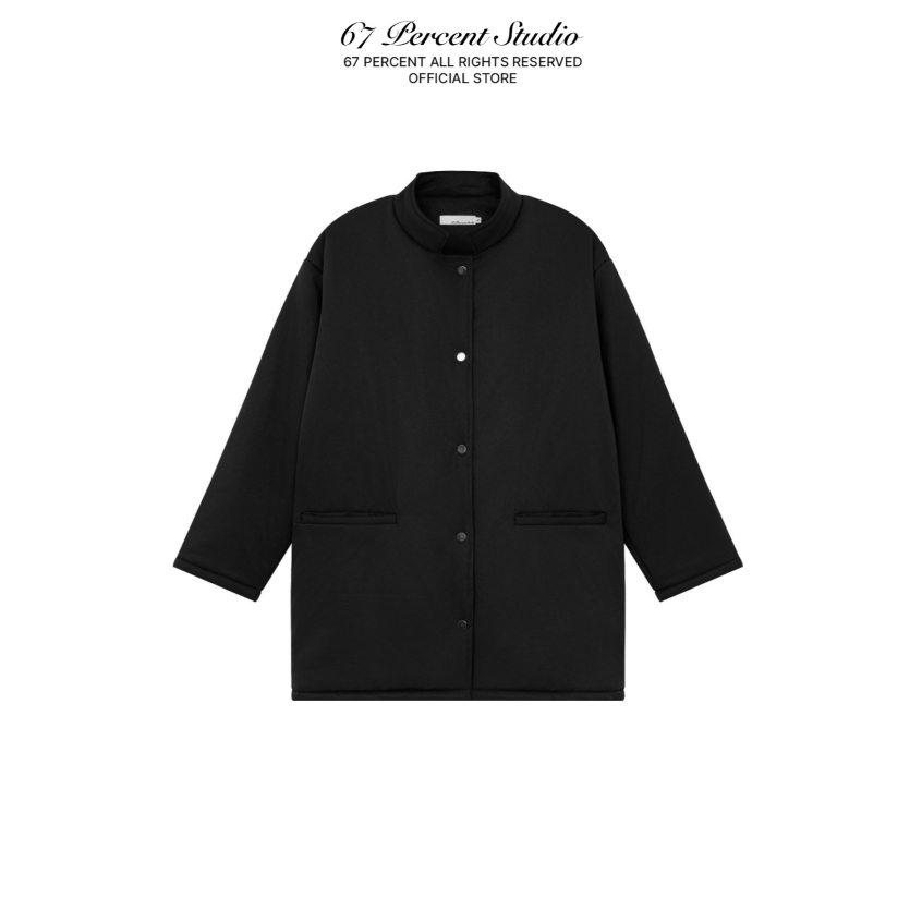 Áo Khoác Phao Dáng Dài Chần Bông 67PERCENT/67% - PUFFLE JACKET