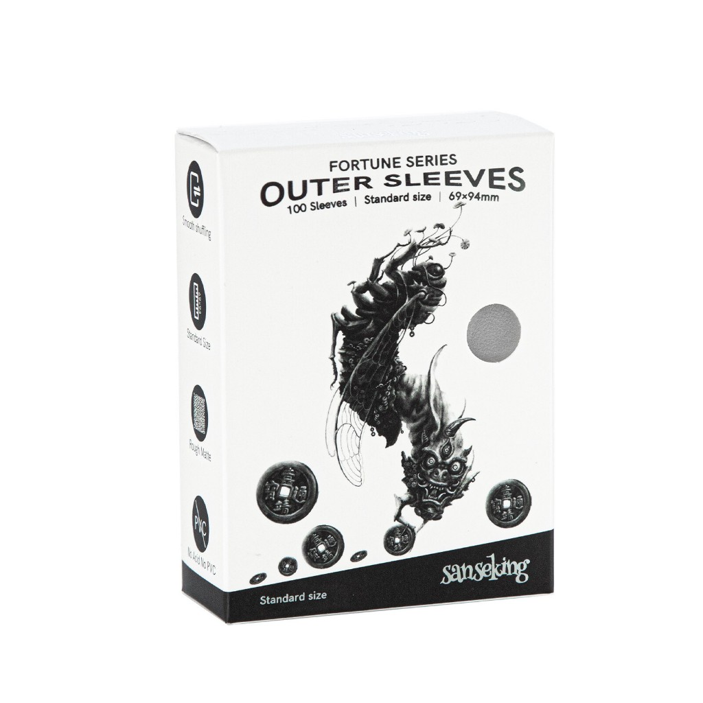Phụ kiện chính hãng Sanseking - Outer Sleeve (100pcs) Triple lớp bảo vệ thẻ bài