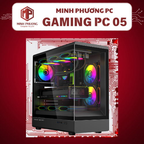 Bộ máy tính bàn - linh kiện PC Gaming 05 (I5 13400F/ 16GB/ Z690M/ SSD 512GB/ RTX 3060/ No OS) + Màn 