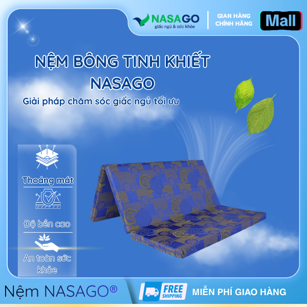Nệm Bông Tinh Khiết Chính Hãng NSG
