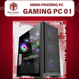 Bộ máy tính bàn - linh kiện PC Gaming 01A (i5 12400f/ 16GB/ H610M/ SSD 500GB/ RTX 6500XT/ No OS)