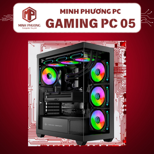 Bộ máy tính bàn - linh kiện PC Gaming 05 (I5 13400F/ 16GB/ Z690M/ SSD 512GB/ RTX 3060/ No OS)