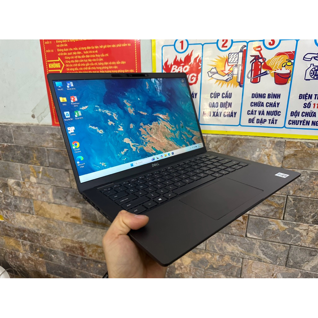 Laptop cũ dell latitude 7410 i7 10610u ram 16gb 256gb FULLHD 1920*1080