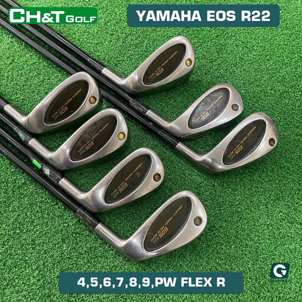 Bộ gậy golf sắt nam Yamaha EOS R22 7 cây 4,5,6,7,8,9,Pw Flex R
