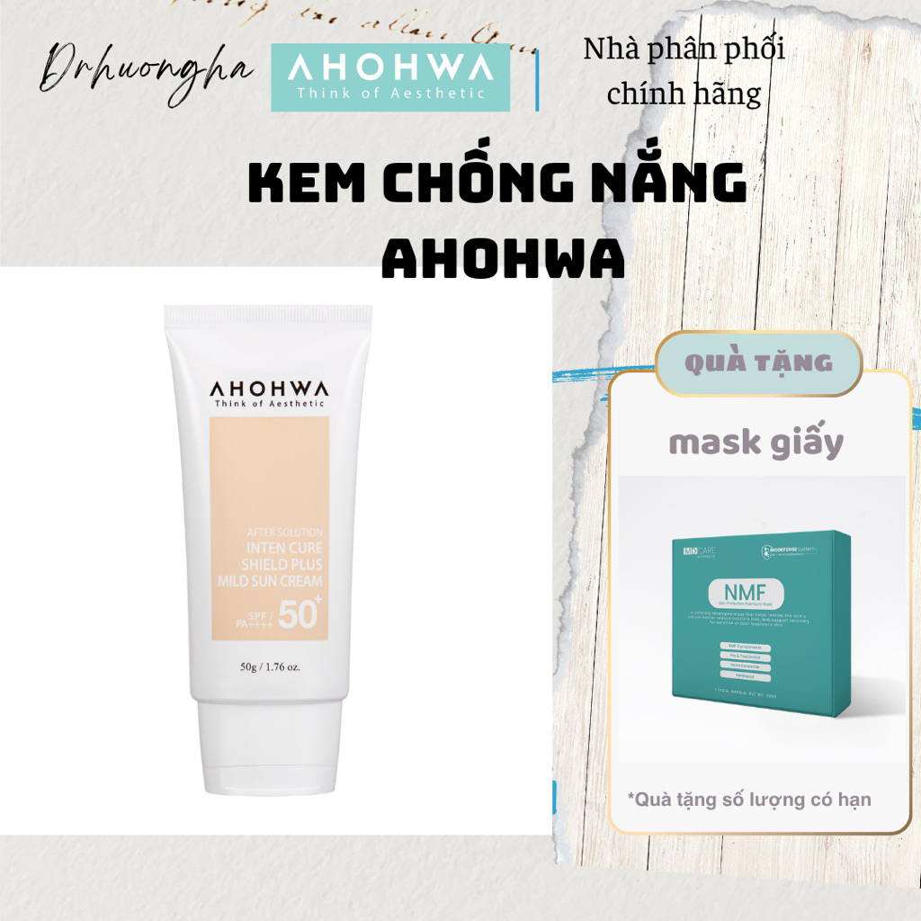 Ahohwa kem chống nắng