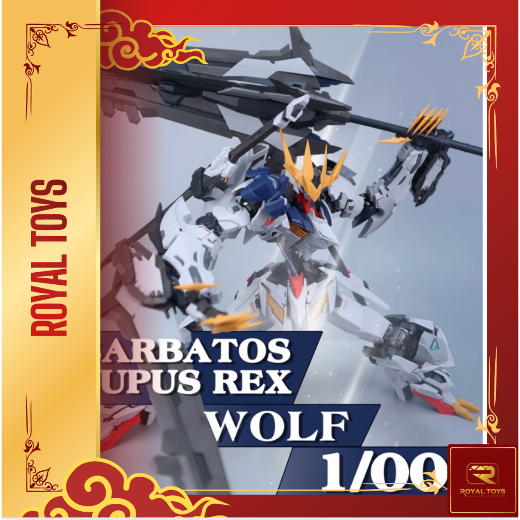 [HÀNG CÓ SẴN - HOẢ TỐC ] Mô Hình Lắp Ráp 1/100 Barbatos Lupus Rex - WOLF (tặng base, effect, decal n