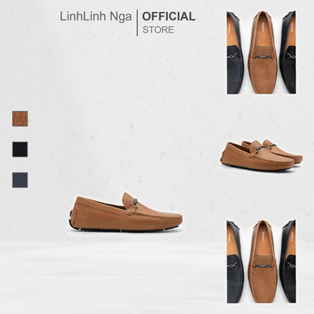 Giày Leather Horsebit Driving Shoes - PM1-65980302 chính hãng đủ bill