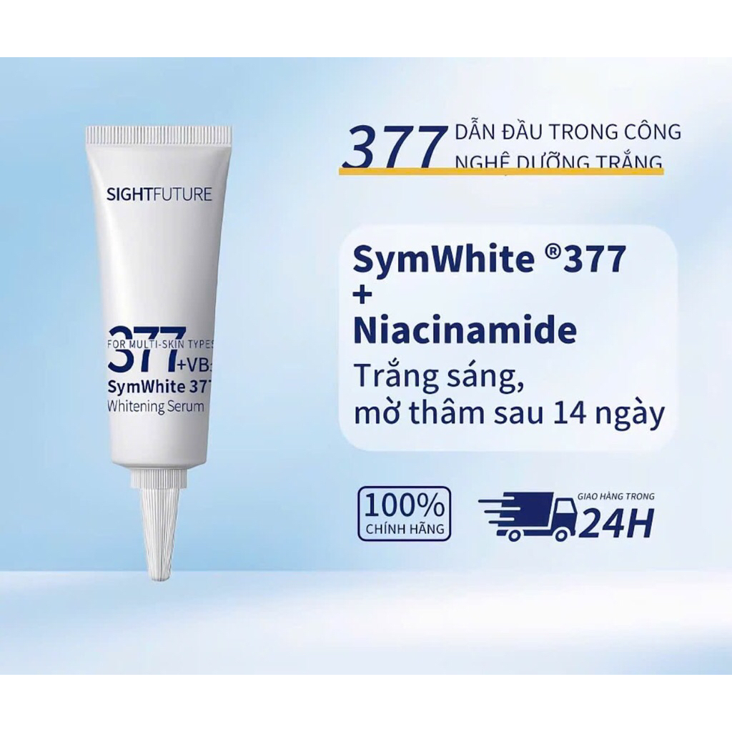 Serum 377 dưỡng trắng da 3ml bih
