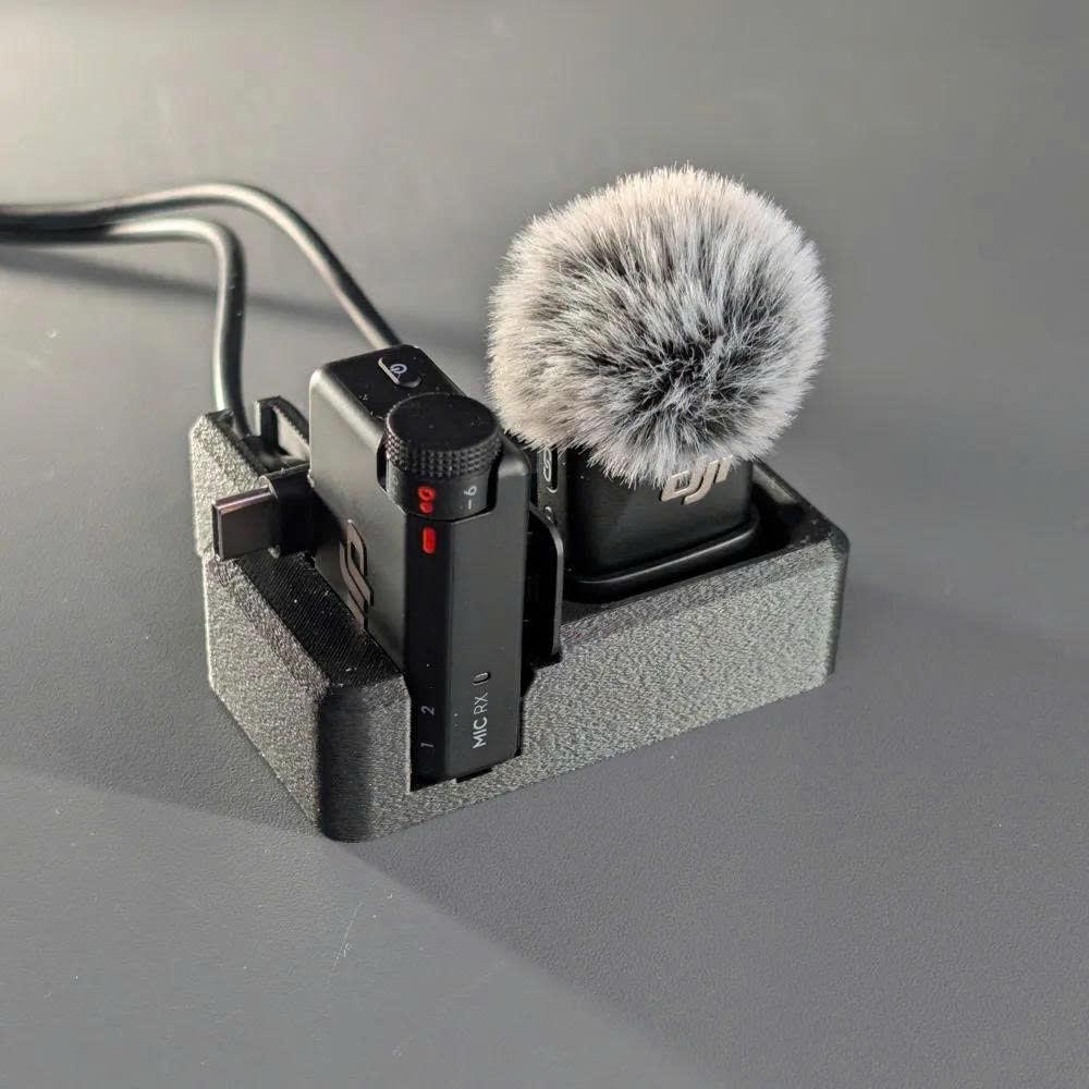 Dock sạc cố định cho DJI Mic Mini - Dành cho bản không có hộp sạc - 1TX / 1RX (0057)