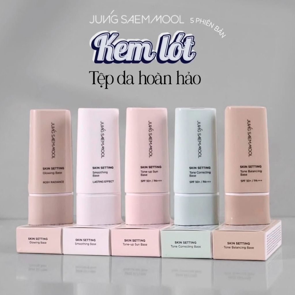 (Nhập Khẩu) Kem Lót Jung Saem Mool Skin Setting