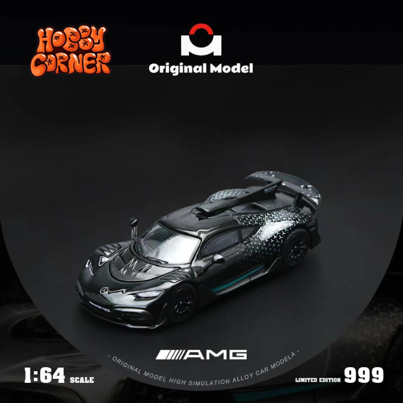 Original Model 1:64 OM646411 – Mercedes-AMG One Black – Biểu tượng hypercar giới hạn sắc đen
