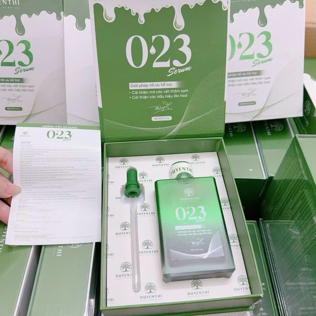 023 Duyên Thị - Serum Tái Tạo Toàn Diện Chuyên Mụn, Nám, Tàn Nhang - Mẫu Mới Của Bách Y Sâm 02 Plus