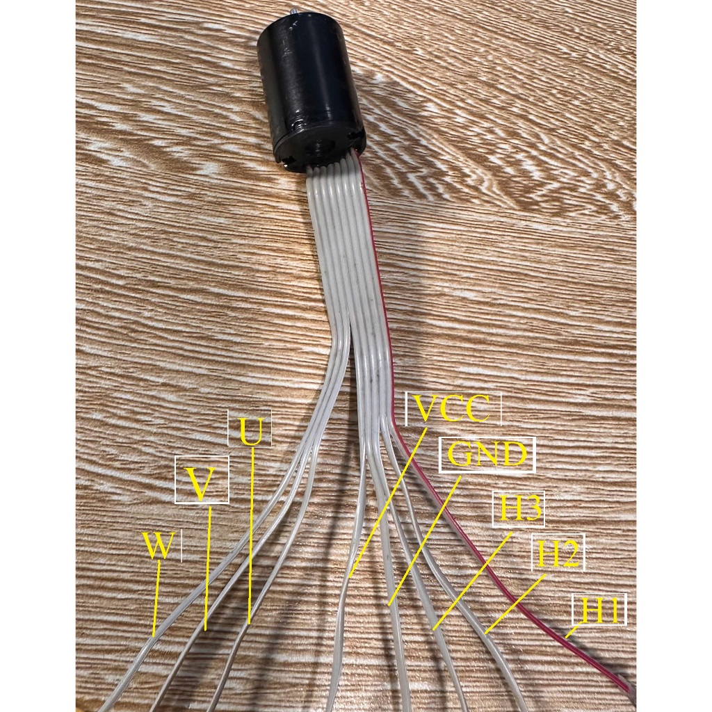 Động cơ không chổi than BLDC ( 8 dây-FOC/6-Step) + Encoder AS5600