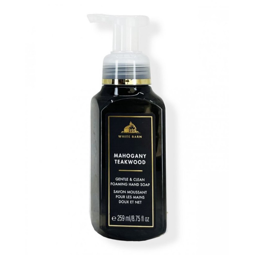 Nước Rửa Tay Tạo Bọt Làm Sạch & Dịu Nhẹ Mahogany Teakwood Gentle & Clean Foaming Hand Soap