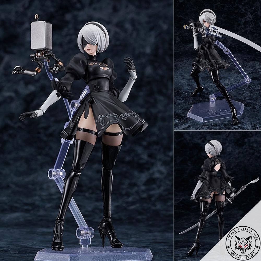 [Có sẵn - Hỏa tốc] Mô hình chính hãng Figma 643: Figma 2B (YoRHa No.2 Type B)