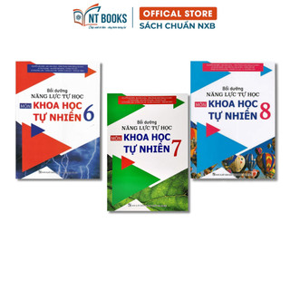 Sách - Combo Bồi dưỡng năng lực tự học môn Khoa học tự nhiên 6,7,8 - Đức Trí