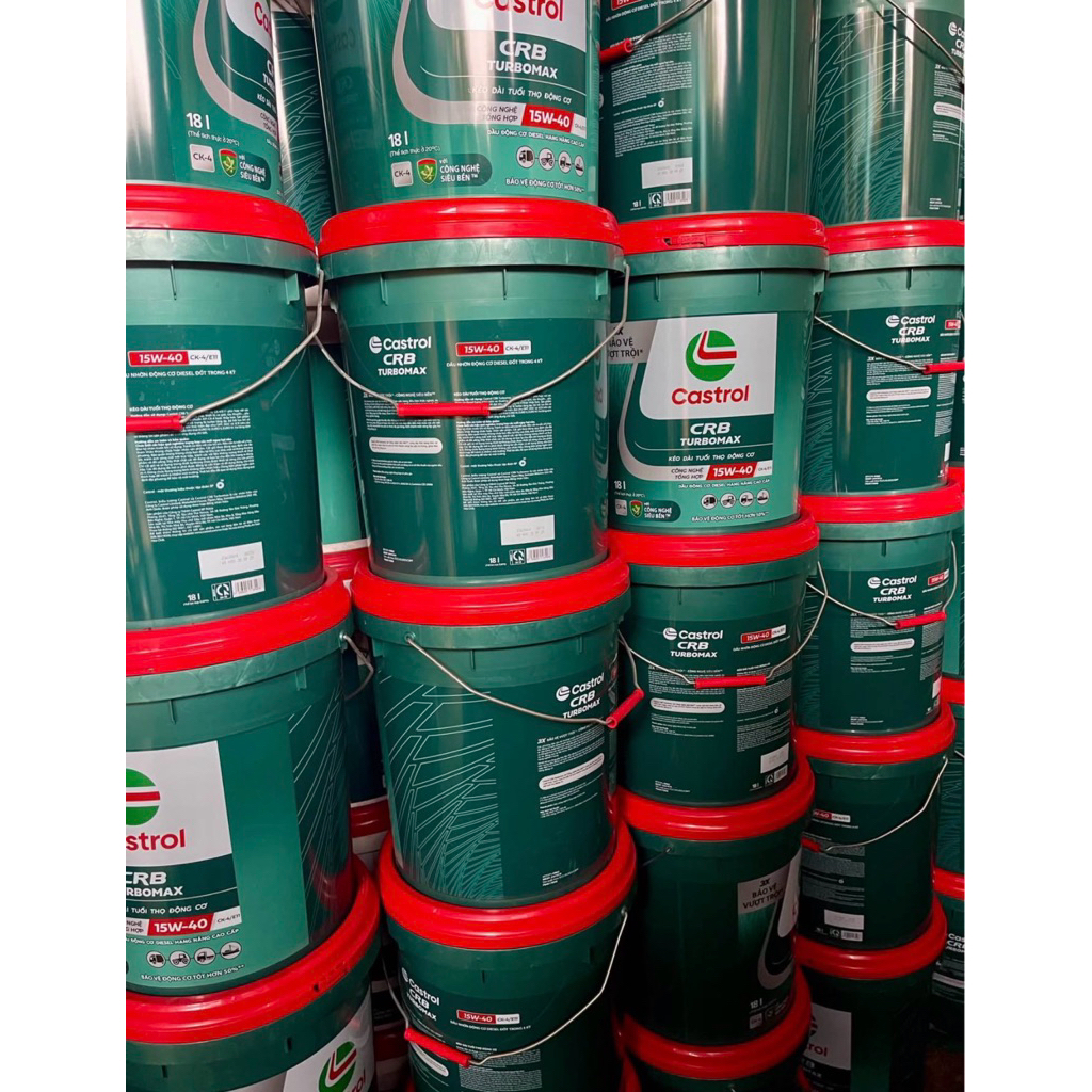 Dầu castrol CRB Turbo Ck-4 15w40 18l