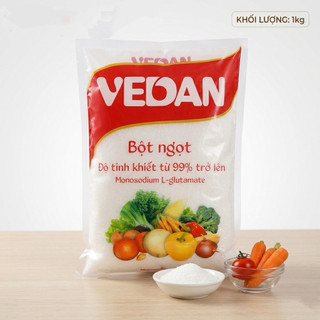 Bột Ngọt VEDAN 1 ký - Gia vị không thể thiếu cho chiên, xào, nấu, nướng - Food