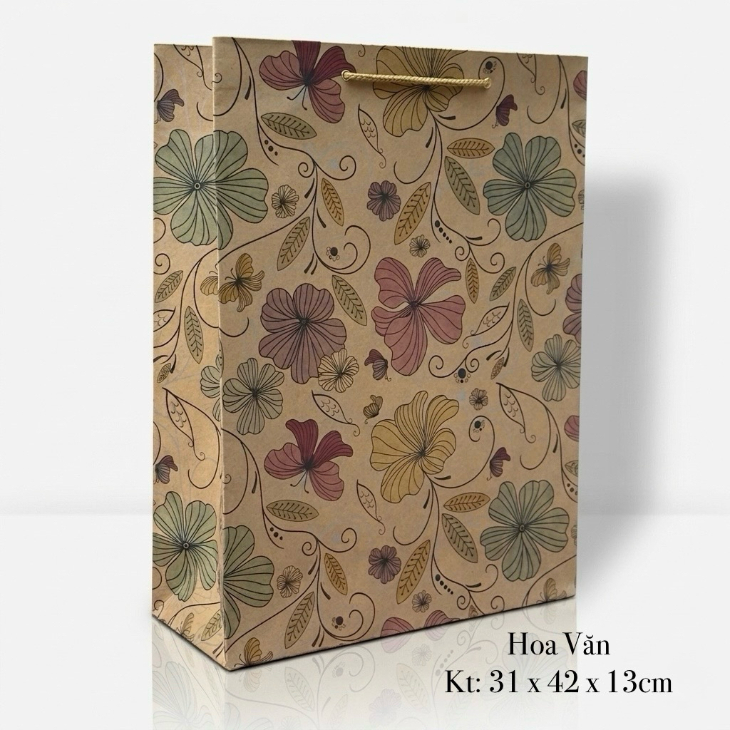 10 Túi giấy đựng quà - túi giấy dùng đựng quà tặng size lớn s1 kt 31 x 42 x 13cm