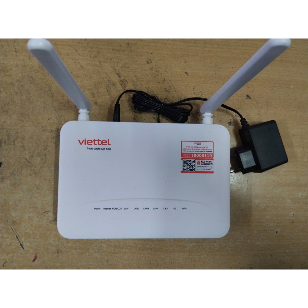 Modem Quang Wifi 6 Viettel  SDMC NPE3036GV AX3000 (Hàng Cũ).