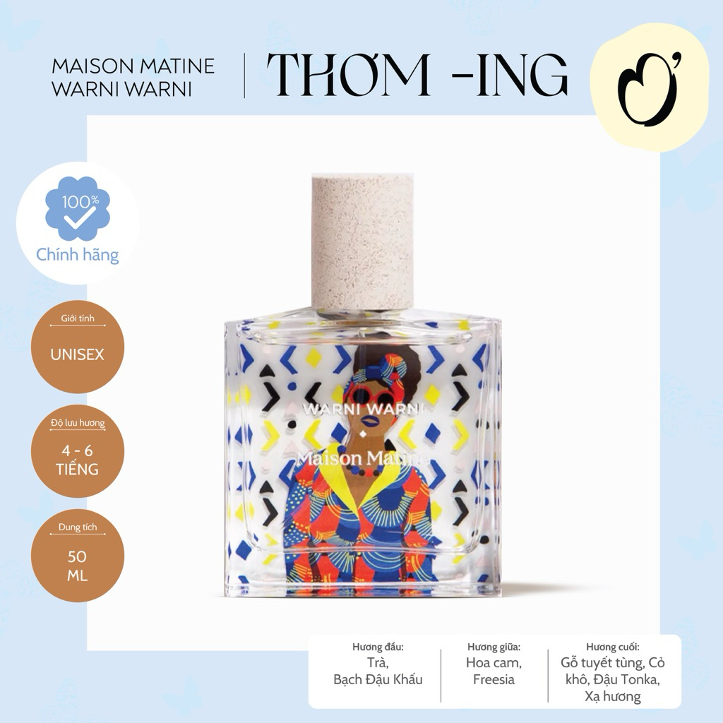5/10ml • Maison Matine Warni Warni • Nước hoa Unisex | Thơm -ing.official