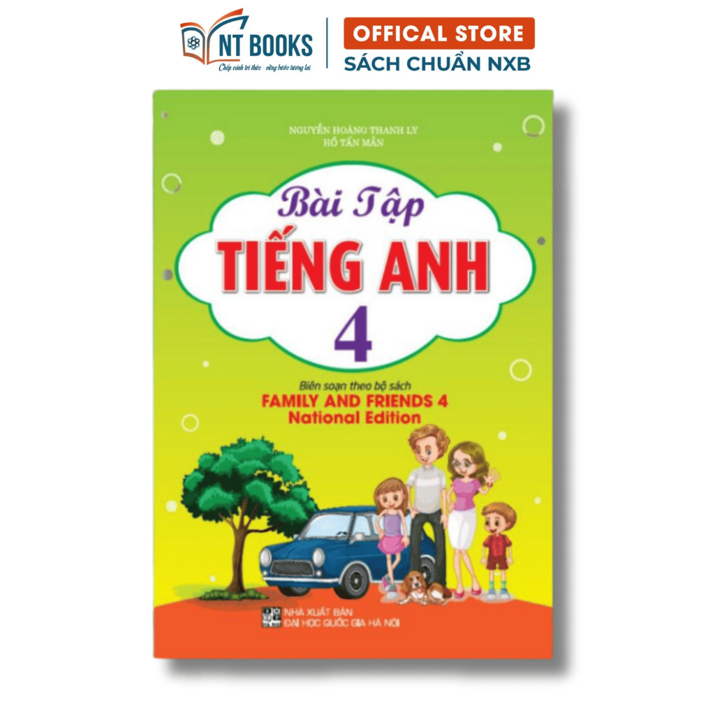 Sách - Bài Tập Tiếng Anh 4 (Biên Soạn Theo Bộ Sách Family And Friends 4 National Edition) - HA