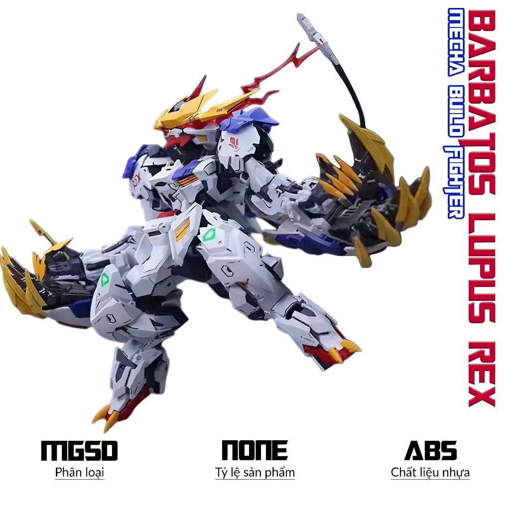 Mô hình MGSD Resin Barbatos Emperor, Đồ chơi lắp ráp nhựa