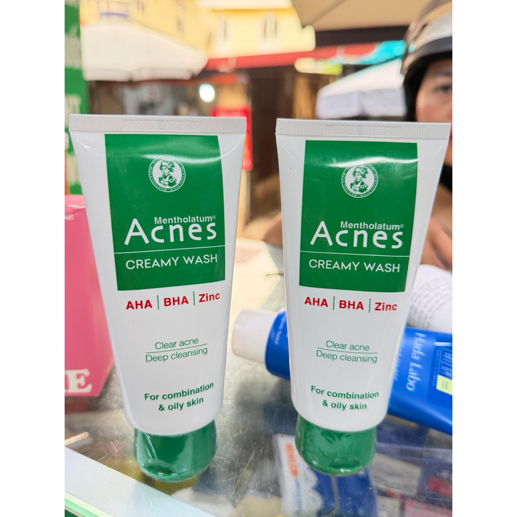 Sữa rửa mặt Acnes creamy wash - Tuýp