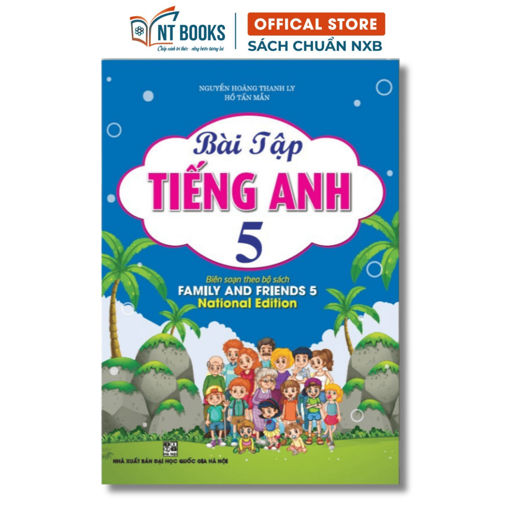 Sách - Bài Tập Tiếng Anh 5 (Biên Soạn Theo Bộ Sách Family And Friends 5 national Edition) - HA