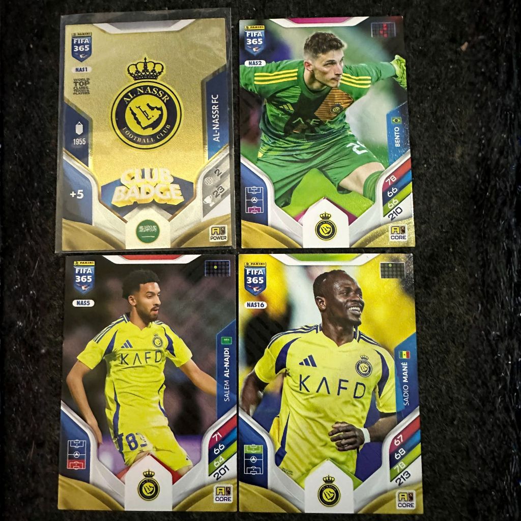 CLB AL NASSR - Thẻ cầu thủ Al Nassr PANINI 365 2026