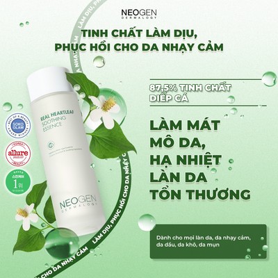 [KHTT] Tinh Chất Giúp Làm Dịu, Phục Hồi Cho Da Nhạy Cảm Neogen Dermalogy Real Heartleaf Essence 150ml