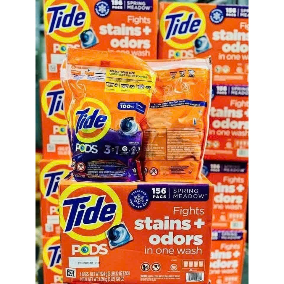 Viên giặt thơm quần áo Tide Pods Liquid Laundry Detergent Pacs